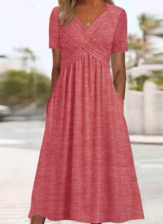 Stylish crossover everyday dress for women | Monica