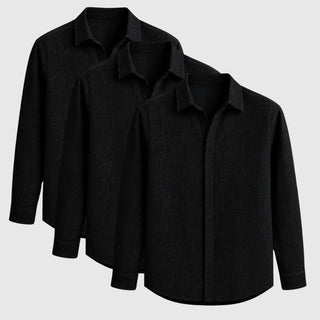 Signature Button-Front Shirt – Refined Timeless Silhouette | Luca