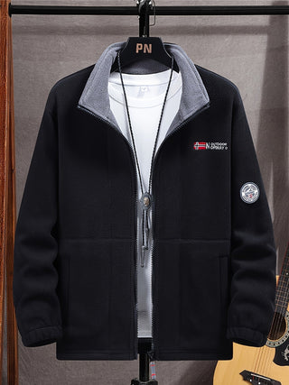 Julius Outdoor Fleece Jacket | Lightweight Design with Protective Collar