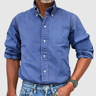 Classic long-sleeve everyday essential shirt for men | Nolan