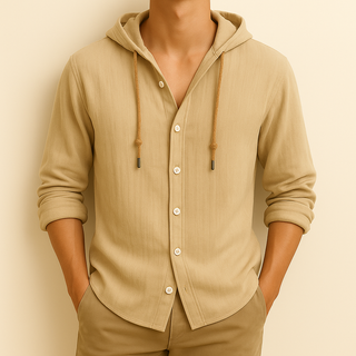 Casual hooded everyday shirt for men | Emerson
