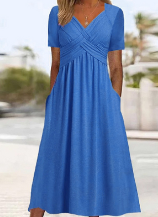 Stylish crossover everyday dress for women | Monica