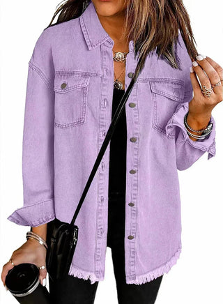 Classic signature denim everyday jacket for women | Katja