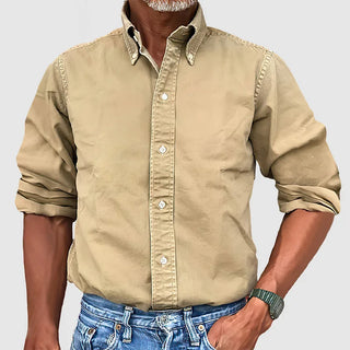 Classic long-sleeve everyday essential shirt for men | Nolan