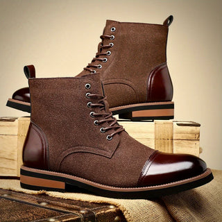 Classic oxford leather dress boots for men | Oliver Ashford