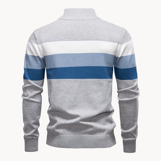 Classic quarter-zip everyday jumper for men | Burk