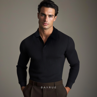 Classic open-collar casual shirt for men | Ashford