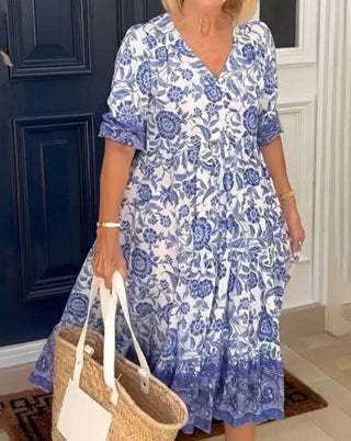 Bohemian maxi dress for women | Radiance