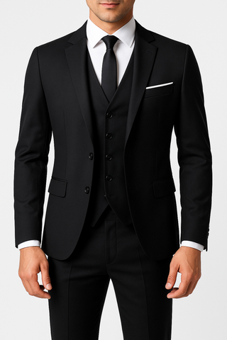 Premium Wool 3-Piece Suit Set | Victor