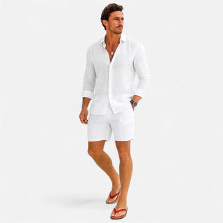 Classic linen heritage everyday shirt for men