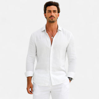 Classic linen heritage everyday shirt for men
