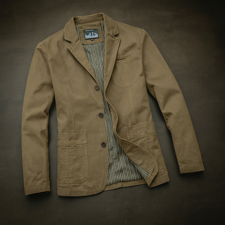 Cotton casual blazer for men | Harbor Ridge