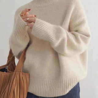 Sydney Oversized Cashmere Turtleneck Sweater | Soft, Warm & Elegant
