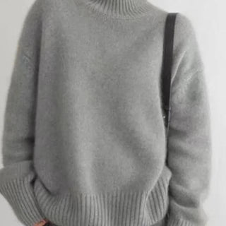Sydney Oversized Cashmere Turtleneck Sweater | Soft, Warm & Elegant