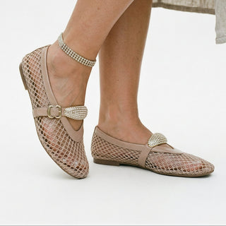 Lightweight breathable mesh ballet flats for women | Mireille -3
