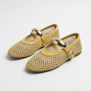 Lightweight breathable mesh ballet flats for women | Mireille -6