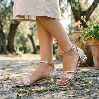 Comfortable orthopaedic block heel sandals for women | Theodora -2