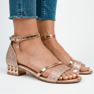Comfortable orthopaedic block heel sandals for women | Theodora -5