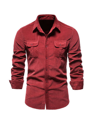 Straight-cut winter shirt for men | Rowan