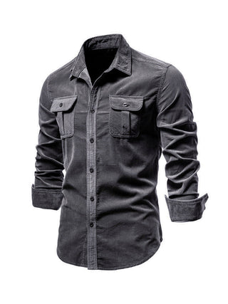Straight-cut winter shirt for men | Rowan