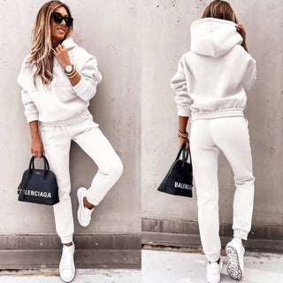 Relaxed Hoodie and Jogger Set | Elmara