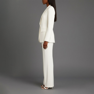 Tailored Long Blazer Suit Set with Slim Trousers | Mirelle