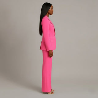 Tailored Long Blazer Suit Set with Slim Trousers | Mirelle
