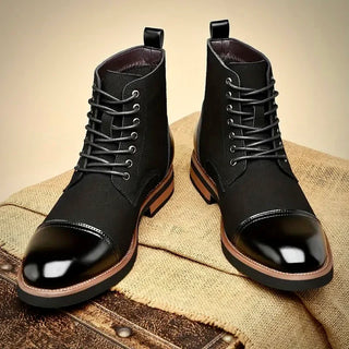Classic oxford leather dress boots for men | Oliver Ashford