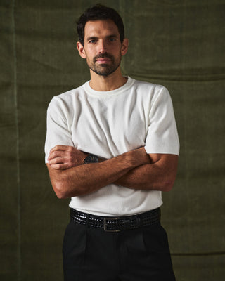 Braided Legacy Cowhide Belt | Handwoven Heritage Design