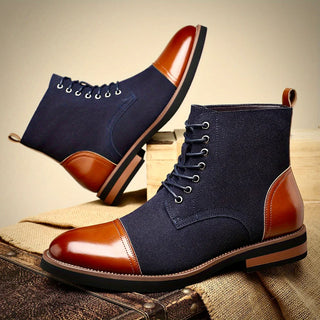 Classic oxford leather dress boots for men | Oliver Ashford