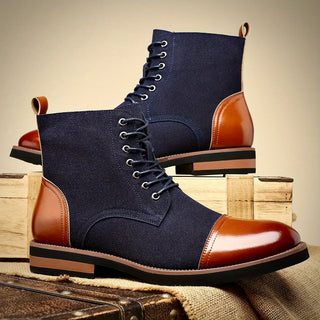 Classic oxford leather dress boots for men | Oliver Ashford