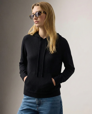 Downtown Classic Cashmere Blend Hoodie | Arlisse
