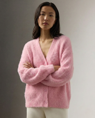 Hässleholm Oversized Knit Cardigan