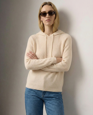 Downtown Classic Cashmere Blend Hoodie | Arlisse