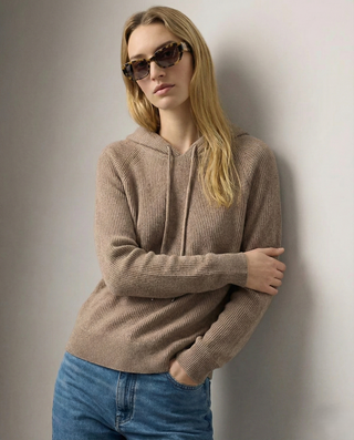 Downtown Classic Cashmere Blend Hoodie | Arlisse