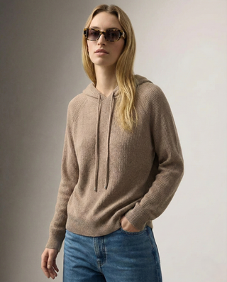 Downtown Classic Cashmere Blend Hoodie | Arlisse
