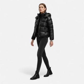 Slim elegant everyday puffer jacket for women