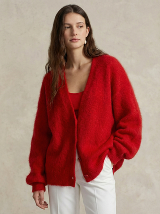 Hässleholm Oversized Knit Cardigan