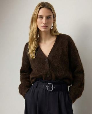 Hässleholm Oversized Knit Cardigan