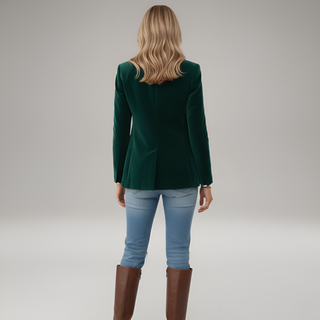 Elegant one-button blazer for women | Valerios