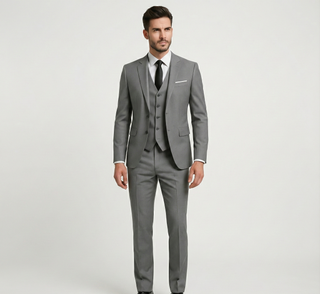 Formal three-piece tailored suit for men | Assuli