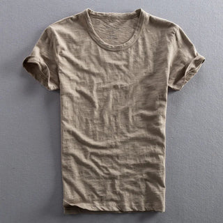 Riku Cotton Vintage T-Shirt | Japanese Minimal Essential