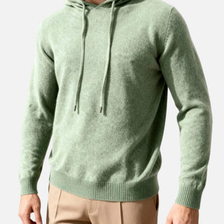 Classic cashmere everyday hoodie for men