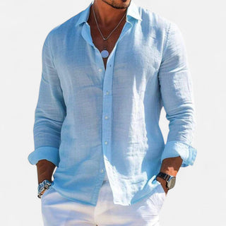 Classic linen heritage everyday shirt for men