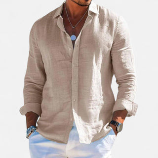 Classic linen heritage everyday shirt for men