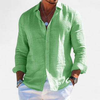 Classic linen heritage everyday shirt for men