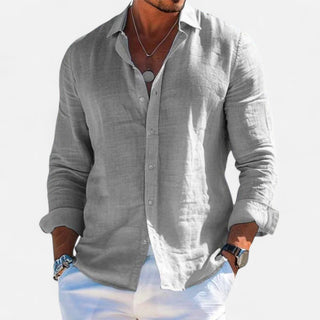 Classic linen heritage everyday shirt for men