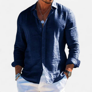 Classic linen heritage everyday shirt for men