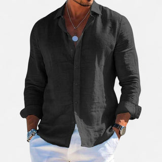 Classic linen heritage everyday shirt for men