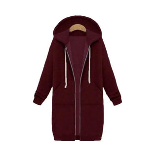 Longline Full-Zip Hooded Jacket | Mirelune